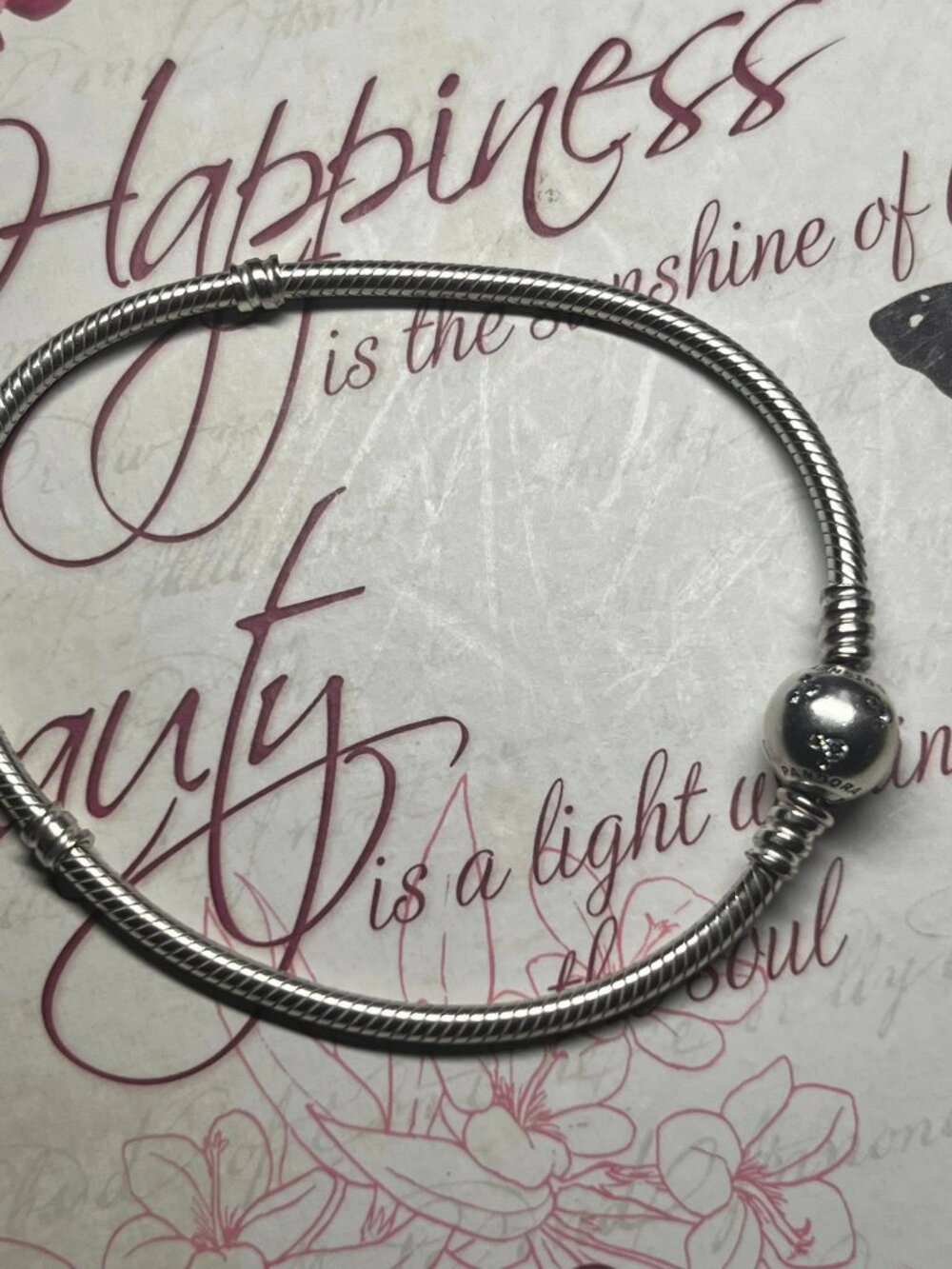 Authentic Pandora Disney Mickey Mouse Bracelet #590731CZ